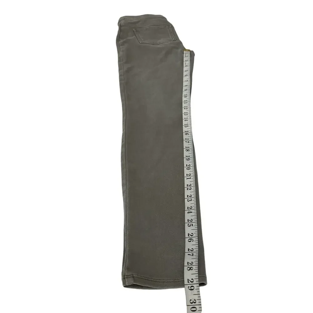 Women's Spanx Taupe Jean-ish Ankle Leggings Faux Front Pocket Knit Jeggings‎ M - Picture 9 of 9